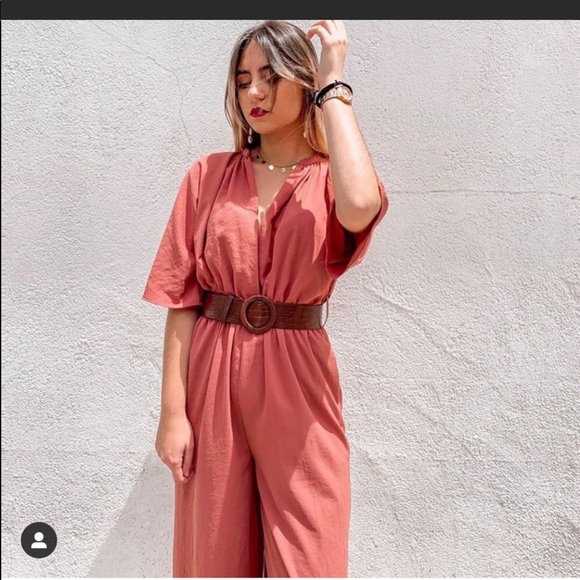 Zara belted jumpsuit flash sale - Picture 7 of 8